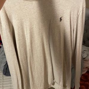 Long sleeve polo size large